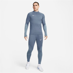 NIKE Dri-FIT Strike langarm Fußball Trainingsshirt Herren 491 - diffused blue/ocean bliss/white XXL