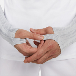 NIKE Dri-FIT Strike langarm Fu&szlig;ball Trainingsshirt Herren 100 - white/wolf grey/white/black S