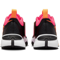 NIKE Team Hustle D 11 Basketballschuhe Kinder 001 - black/hot punch-vivid orange-white 36