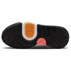 NIKE Team Hustle D 11 Basketballschuhe Kinder 001 - black/hot punch-vivid orange-white 36