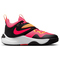 NIKE Team Hustle D 11 Basketballschuhe Kinder 001 - black/hot punch-vivid orange-white 36