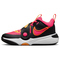 NIKE Team Hustle D 11 Basketballschuhe Kinder 001 - black/hot punch-vivid orange-white 36