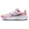 NIKE Pegasus 40 Premium Laufschuhe Damen 600 - pearl pink/midnight navy-coral chalk 40