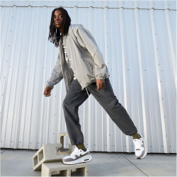 NIKE Air Max SYSTM Sneaker Herren 100 - white/medium olive-black-flat pewter 40.5