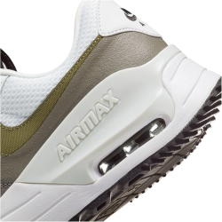 NIKE Air Max SYSTM Sneaker Herren 100 - white/medium olive-black-flat pewter 40.5