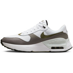 NIKE Air Max SYSTM Sneaker Herren 100 - white/medium olive-black-flat pewter 46