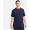 NIKE Paris Saint-Germain Travel kurzarm Fu&szlig;ballshirt Herren 498 - blackened blue/team red/gold suede S