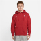NIKE FC Liverpool Club Fleece Kapuzenjacke Herren 687 - gym red/white S