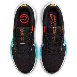 NIKE Winflo 10 Laufschuhe Damen 002 - black/baltic blue-speed yellow-white 38.5