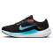 NIKE Winflo 10 Laufschuhe Damen 002 - black/baltic blue-speed yellow-white 38.5