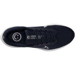 NIKE Winflo 10 Laufschuhe Herren 400 - college navy/metallic silver 49.5