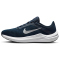 NIKE Winflo 10 Laufschuhe Herren 400 - college navy/metallic silver 49.5