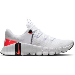 NIKE Free Metcon 5 Fitnessschuhe Herren 100 - white/bright crimson-black 49.5