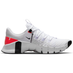 NIKE Free Metcon 5 Fitnessschuhe Herren 100 - white/bright crimson-black 49.5
