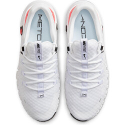 NIKE Free Metcon 5 Fitnessschuhe Herren 100 - white/bright crimson-black 49.5