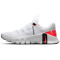 NIKE Free Metcon 5 Fitnessschuhe Herren 100 - white/bright crimson-black 49.5
