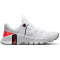 NIKE Free Metcon 5 Fitnessschuhe Herren 100 - white/bright crimson-black 49.5