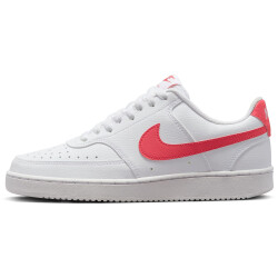 NIKE Court Vision Low-Top Sneaker Damen 101 - white/sea coral-volt-black 36.5