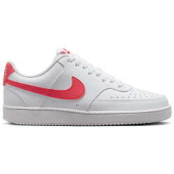 NIKE Court Vision Low-Top Sneaker Damen 101 - white/sea coral-volt-black 36.5