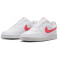 NIKE Court Vision Low-Top Sneaker Damen 101 - white/sea coral-volt-black 36.5