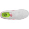 NIKE Court Vision Low-Top Sneaker Damen 101 - white/sea coral-volt-black 36.5