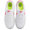 NIKE Court Vision Low-Top Sneaker Damen 101 - white/sea coral-volt-black 36.5