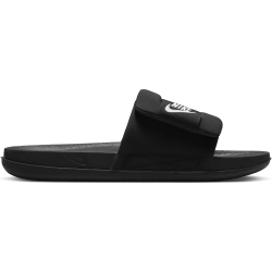 NIKE Offcourt Adjust Badelatschen Herren 001 - black/white-black 40