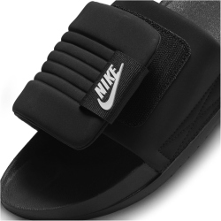 NIKE Offcourt Adjust Badelatschen Herren 001 - black/white-black 40