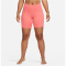 NIKE High-Waist 7" Yogashorts Damen 894 - sea coral/particle grey XL