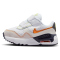 NIKE Air Max SYSTM Baby-Sneaker 109 - white/vivid orange-sail-gridiron 21