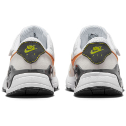 NIKE Air Max SYSTM Sneaker Kinder 109 - white/vivid orange-sail-gridiron 31