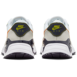 NIKE Air Max SYSTM Sneaker Kinder 109 - white/vivid orange-sail-gridiron 37.5
