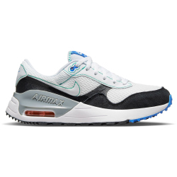 NIKE Air Max SYSTM Sneaker Kinder 107 - white/pure platinum-black-cool grey 38.5