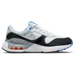 NIKE Air Max SYSTM Sneaker Kinder 107 - white/pure platinum-black-cool grey 38.5