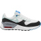 NIKE Air Max SYSTM Sneaker Kinder 107 - white/pure platinum-black-cool grey 38.5