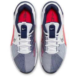 NIKE Metcon 8 Trainingsschuhe Herren 101 - white/obsidian-bright crimson 38.5