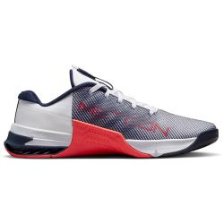 NIKE Metcon 8 Trainingsschuhe Herren 101 - white/obsidian-bright crimson 38.5