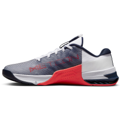 NIKE Metcon 8 Trainingsschuhe Herren 101 - white/obsidian-bright crimson 38.5