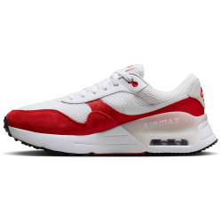 NIKE Air Max SYSTM Sneaker Herren 104 - white/white-university red-photon dust 42.5