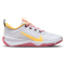 NIKE Omni Multi-Court Laufschuhe Kinder 102 - white/citron pulse-coral chalk-sea coral 35.5