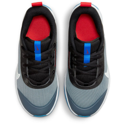 NIKE Omni Multi-Court Laufschuhe Kinder 006 - cool grey/photo blue-black-lt crimson 36