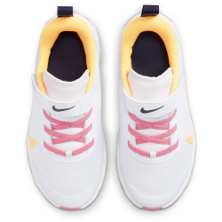 NIKE Omni Multi-Court Sneaker Kinder 102 - white/citron pulse-coral chalk-sea coral 30