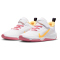 NIKE Omni Multi-Court Sneaker Kinder 102 - white/citron pulse-coral chalk-sea coral 30