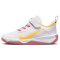NIKE Omni Multi-Court Sneaker Kinder 102 - white/citron pulse-coral chalk-sea coral 30