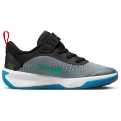 NIKE Omni Multi-Court Sneaker Kinder 006 - cool grey/photo blue-black-lt crimson 28.5
