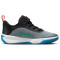NIKE Omni Multi-Court Sneaker Kinder 006 - cool grey/photo blue-black-lt crimson 28.5