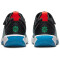 NIKE Omni Multi-Court Sneaker Kinder 006 - cool grey/photo blue-black-lt crimson 28.5