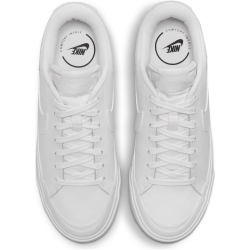NIKE Court Legacy Lift Sneaker Damen 101 - white/white-white 36.5