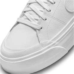 NIKE Court Legacy Lift Sneaker Damen 101 - white/white-white 36.5