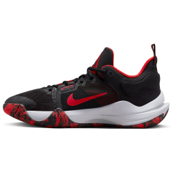NIKE Giannis Immortality 2 Basketballschuhe Herren 005 - black/university red-wolf grey 49.5